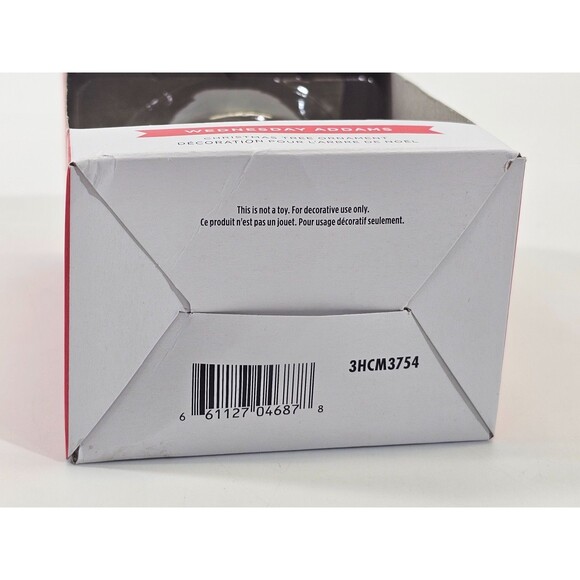 ALK Hallmark Christmas Tree Ornament The Addams Family Wednesday Addams Figurine - Picture 5 of 5